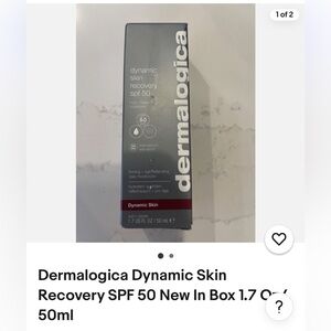 Dermalogica Dynamic Skin Recovery SPF 50 New In Box 1.7 Oz/